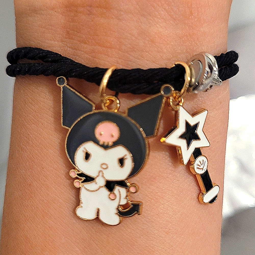 Kuromi Friendship bracelet -NIP